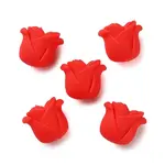 Rose Shape Silicone Beads