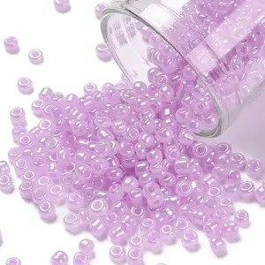 12/0 Ceylon Round Glass Seed Beads
