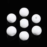 Opaque Solid Color Glass Beads