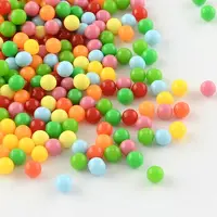 Round Acrylic Beads