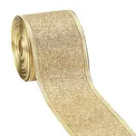 Sparkle Wired Edge Polyester Ribbon