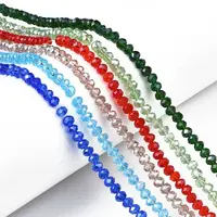 Electroplate Glass Beads Strands