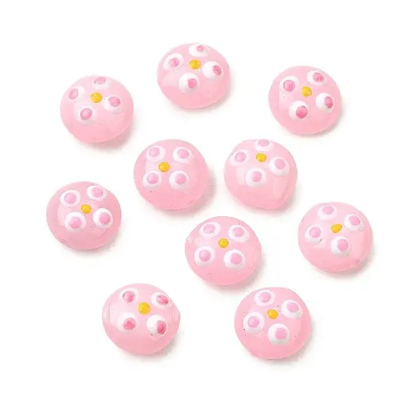 Transparent Glass Enamel Beads