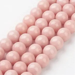 Natural Mashan Jade Round Beads Strands