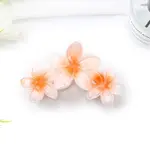 Flower Plastic Claw Hair Clips