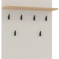 Věšákový panel katharos - béžová/dub artisan