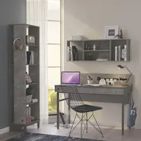 Studijní kout pluto - šedá/černá