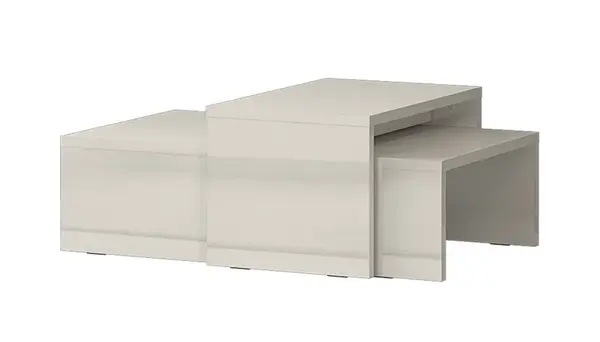 Set konferenčních stolků tiana - béžová