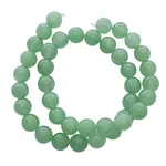 Dyed Natural White Jade Beads