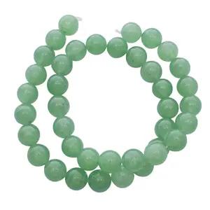 Dyed Natural White Jade Beads