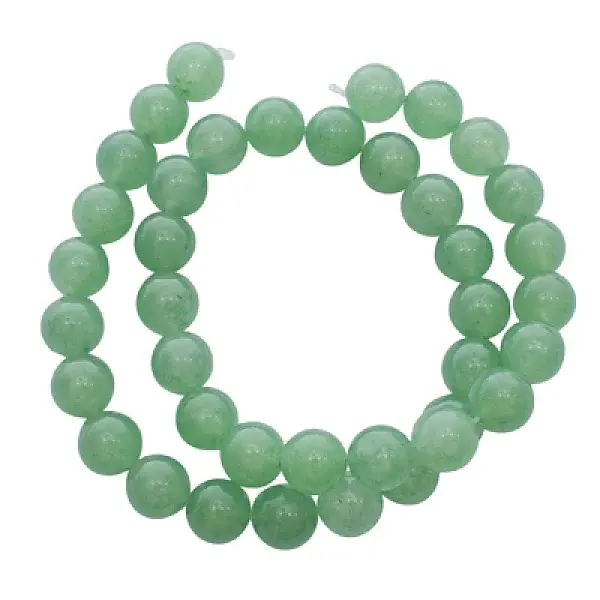 Dyed Natural White Jade Beads