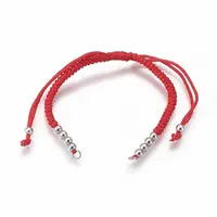 Nylon Cord Braided Bead Bracelets Making