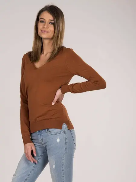 Sweater brown Yups cmu0497. R81