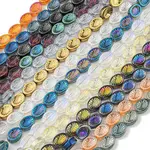 Electroplate Glass Beads Strands