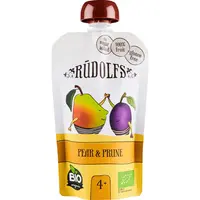Rudolf’s BIO hruška, sušená švestka ovocný příkrm 110 g
