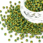 8/0 Two Tone Opaque Glass Seed Beads