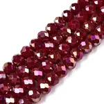 Electroplate Glass Beads Strands