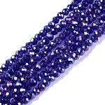 Electroplate Glass Beads Strands