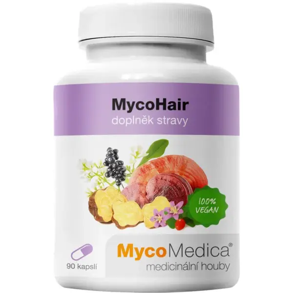 MycoMedica MycoHair kapsle na vlasy 90 cps