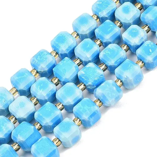 Natural Howlite Beads Strands