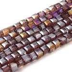 Electroplate Glass Beads Strands