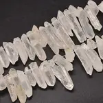 Natural Quartz Crystal Beads Strands