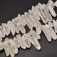 Natural Quartz Crystal Beads Strands