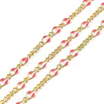 Brass Enamel Figaro Chains