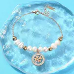 304 Stainless Steel Clover Charm Bracelets for Women