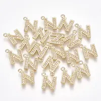 Brass Cubic Zirconia Charms