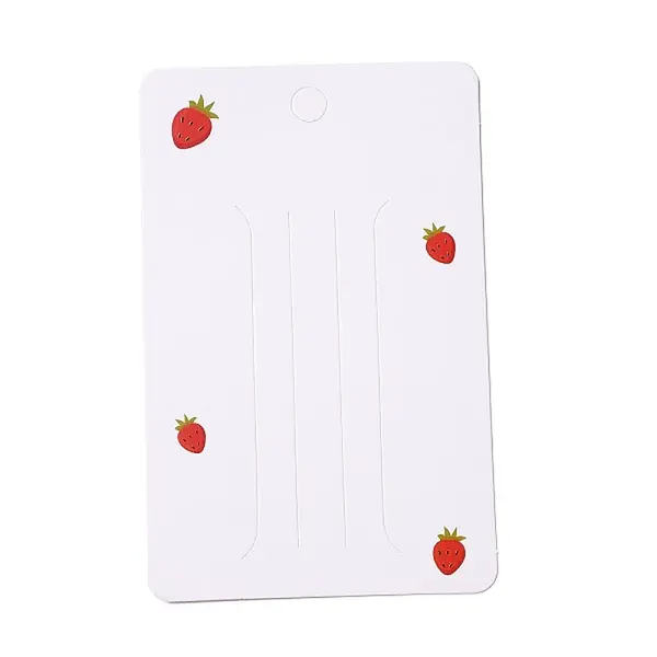 Paper Hair Clip Display Cards