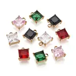 304 Stainless Steel and Cubic Zirconia Pendants
