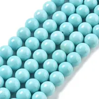 Synthetic Turquoise Beads Strands