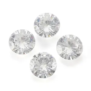 Cubic Zirconia Pointed Back Pendants