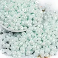 Opaque Colours Luster Glass Seed Beads