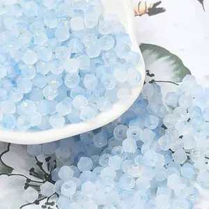 Frosted Glass Beads