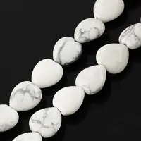 Natural Howlite Bead Strands