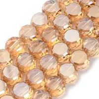 Electroplate Glass Beads Strands