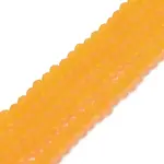 Transparent Glass Beads Strands