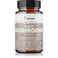 Blendea Organic Mushrooms kapsuly na udržanie vitality 60 cps