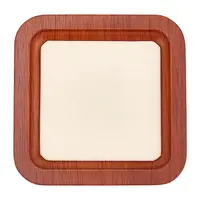 Square Wood Jewelry Plate