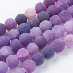 Natural Weathered Agate Beads Strands