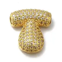 Brass with Cubic Zirconia Pendants