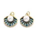 Brass Enamel Pendants