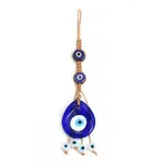 Teardrop with Evil Eye Glass Pendant Decorations