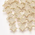 Brass Cubic Zirconia Charms