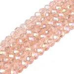 Electroplate Glass Beads Strands