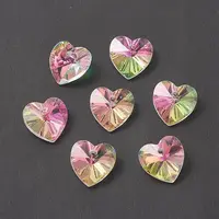 Faceted Glass Charms
