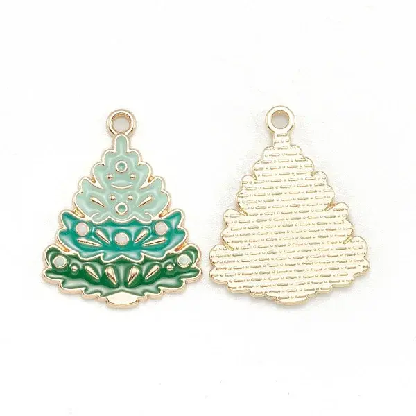 Alloy Enamel Pendants