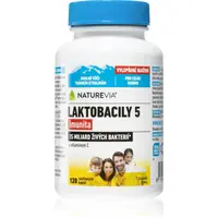 NatureVia Laktobacily 5 Imunita kapsle pro podporu imunitního systému 120 cps